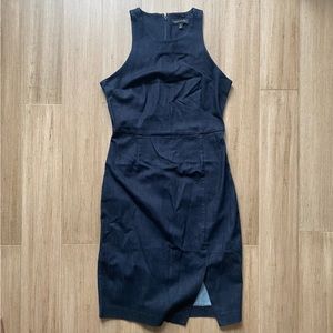 BR BODYCON DENIM DRESS